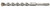 ALFA SDSQ729 - 1/4 x 12 SDS-Plus Quadro Hammer Drill Bit 25pc