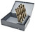 ALFA SDCO50449A - 8pc 1/2 Shank Silver & Deming Cobalt Set