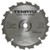 Tenryu PT-18516B 7-1/4" Wood Blade 16T 5/8"Ko Arbor 0.073 Kerf 8300Rpm, Circular