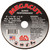ALFA COW61511G - 4" x 3/32" x 3/8" MEGACUT Type 1 Cut-Off Wheel