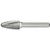 ALFA B71259 - Sf-15 Carbide Burr Tree Radius Single Cut