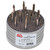 ALFA B71287 - 1/4" Shank, 12pc Micrograin Carbide Burr Set w/ Case, Single Cut