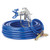GRACO 287042 - Silver Plus Airless Spray Gun, RAC X LTX 517, BlueMax II Airless Hose 3/8 in x 3/8" x 50 ft, BlueMax II Airless Whip Hose 1/4 in x 3 ft, 3300 PSI