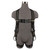 Safewaze FS77326-FR Welding Full Body Harness: 3D, Aramid Web, MB Chest, MB Legs