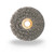 JAZ 05423 - 2" Small Crimped Wire Wheel, .008" Steel, 1/2" A.H.