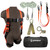 Safewaze FS-EX6000-DL - V-Line Bag Roof Kit: FS99280-E Harn, FS700-50 VLL, FS1120 Grab, FS88561-E Lanyard, FS870 Anchor, FS8150 Bag