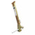 Safewaze 019-8046 - SafeLink 42" I-Beam Stanchion: 4" to 24"
