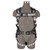 Safewaze 023-1257 - PRO+ Slate Construction Harness: Alu 3D, Alu QC Chest, TB Legs, Trauma relief (M)