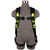 Safewaze 023-1235 - PRO Full Body Harness: 1D, MB Chest, TB Legs, Trauma relief (XS)