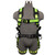 Safewaze 023-1244 PRO+ Construction Harness: 3D, QC Chest, TB Legs, Trauma relief (L)