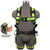 Safewaze 023-1246 PRO+ Construction Harness: 3D, QC Chest, TB Legs, Trauma relief