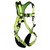 Safewaze 023-1253 - PRO+ Full Body Harness: 1D, QC Chest, TB Legs, Trauma relief (3XL)