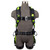 Safewaze FS160-2X PRO Construction Harness: 3D, MB Chest, TB Legs