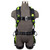 Safewaze FS160-2X - PRO Construction Harness: 3D, MB Chest, TB Legs (2XL)
