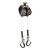 Safewaze SW8008-11LE-RBHALUDL Latitude Edge 11' Dual Cable SRL-P: Alu Rebar Hooks