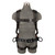 Safewaze V-Select Construction Harness: 3D, QC Chest/Legs (M/L)