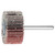 PFERD 45318 1-1/2" x 1/4" Quick Change Flap Wheel 1/4-20 Thread - Aluminum Oxide - 40 Grit