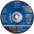 PFERD 62286 6" x 5/8-11 POLIFAN Flap Disc - Conical Z SG POWER STEELOX Zirconia 40G