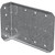 Simpson Strong-Tie FCB45.5-R25 - 5.5 Bypass Framing Fixed Clip Connector 5-1/2" 16Ga 25ct