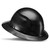 LIFT HDF-15KG - DAX Fiber Resin Full Brim Hard Hat (Black)