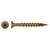 Strong-Point XT820W - #8 x 2 " Flat Head w/ Nibs Outdoor Screw, WAR 3500ct