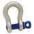 Campbell 5410535 419 Series Anchor Shackle, 5/16" Bail, 5 Tons, Screw Pin
