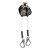 Safewaze SW8008-11LE-RBHDL - Latitude Edge 11' Dual Cable SRL-P: Rebar Hooks