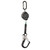 Safewaze 018-5011 - Latitude Pro 7' Single Web SRL-P: Triple Lock Carabiner, Alu Rebar Hook