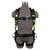 Safewaze FS170-3X - PRO Construction Harness: 3D, MB Chest, TB Legs, Fixed Waist Pad  (3X)