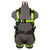 Safewaze 021-1434 PRO+ Construction Harness: 1D, QC Chest, TB Legs  (S) No side D-rings