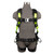 Safewaze FS170-QC-L - PRO Construction Harness: 3D, QC Chest, TB Legs, Fixed Waist Pad  (L)