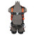 Safewaze FS99160-E-QC-M - V-Line Construction Harness: 3D, QC Chest, QC Legs  (M)