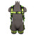 Safewaze FS-FLEX185-L/XL - PRO+ Full Body Harness: 1D, QC Chest, TB Legs  (L/XL)
