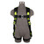 Safewaze FS185-4X - PRO Full Body Harness: 1D, MB Chest, TB Legs  (4X)