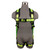 Safewaze FS-FLEX280-3X PRO+ Full Body Harness: 1D, QC Chest, QC Legs  (3X)