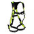 Safewaze FS185-FD-3X - PRO Full Body Harness: 1D, MB Chest, FD, TB Legs  (3X)