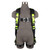 Safewaze FS185-L/XL - PRO Full Body Harness: 1D, MB Chest, TB Legs  (L/XL)