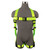 Safewaze SW77225-UT3QC-4X - Arc Flash Full Body Harness: DE 1D, DE MB Torso, DE QC Chest/Legs  (4X)