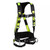 Safewaze 021-1454 - PRO Construction Harness: 3D, QC Chest, QC Legs, Free Floating Waist Pad  (2X)