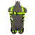 Safewaze SW77225-UT2QCSL-4X - Arc Flash Full Body Harness: Soft Loop 1D, DE MB Torso, DE QC  Legs  (4X)