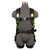 Safewaze 021-1443 - PRO Construction Harness: 1D, QC Chest, TB Legs, Fixed Waist Pad  (M) No side D-rings