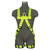 Safewaze SW77125-UTQC-SL-S/M Arc Flash Full Body Harness: Soft Dorsal & Sternal Loop, DE MB Torso, DE QC Legs  (S/M)