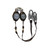 Safewaze FS-FSP1409-W-DL Class 1 9' Dual Leg Retractable w/ Snap Hooks