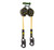 Safewaze 020-5221 - Latitude Pro Arc Flash 7' Dual Web Retractable w/ Dielectric Snap Hooks