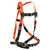 Safewaze FS99185-E-QC-2X - V-Line Full Body Harness: 1D, QC Chest, TB Legs  (2X)
