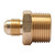 Midland Industries 07489-0812 - Connector, 1/2" Flared x 3/4" MGH