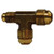 Midland Industries 04059-080606U - Reducing Tee, 1/2" SAE 45° Flared x 3/8" SAE 45° Flared x 3/8"