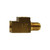 Midland Industries 08631 - Towed Trailer Brake Tee, 1/4" Inverted Flared x 1/4" Inverted Flared x 1/4", Brass
