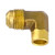 Midland Industries 04089-0806 - Elbow, 1/2" SAE 45° Flared x 3/8" Sweat, Brass