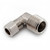 Midland Industries 00669-0606-003 - Elbow, 3/8" Compression x 3/8" MPT, Brass, Chrome-Plated